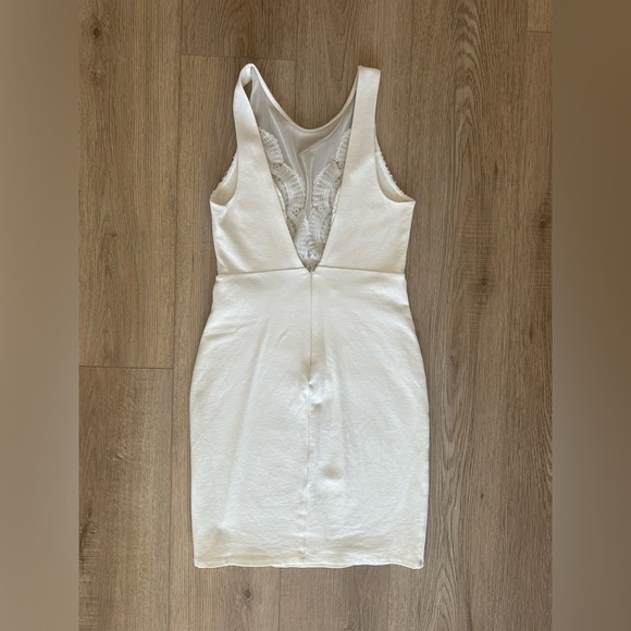 Lulus Coquina Lace Bodycon Dress in White XS - Picture 9 of 10